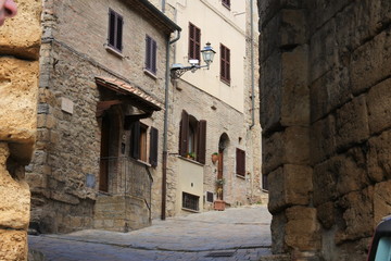 Fototapeta na wymiar the city view in Volterra, Tuscany, Italy