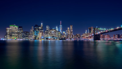 Naklejka na ściany i meble New York - City - Skyline