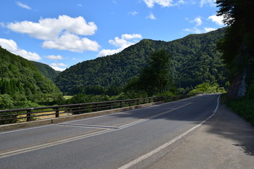山岳道路