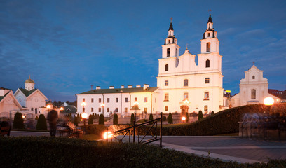 Obraz premium Cathedral of Holy Spirit in Minsk