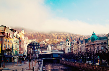 View of Karlovy Vary. Czech Republic