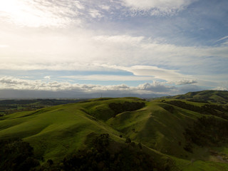 Martinborough New Zealand At Sunset 
