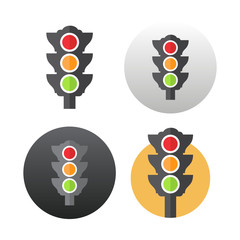 Traffic light icon