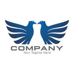 Eagle Logo Vector Template