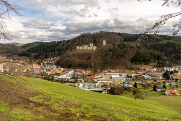 Fototapeta na wymiar Austrian Landscape in Spring