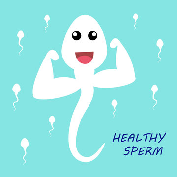 sperm and egg. vector illustration. Stock Vector | Adobe Stock