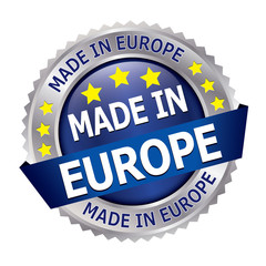 Made in Europe Button Siegel