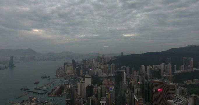 Hong Kong aerial view 301