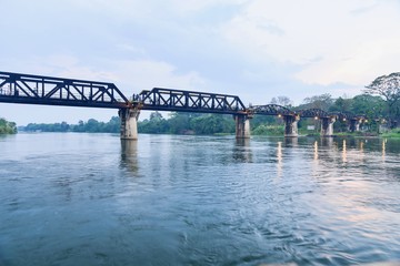 View of the Bridge Over the River Kwai