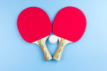 Rackets for table tennis