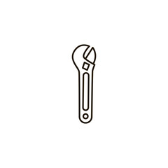 wrench icon. sign design