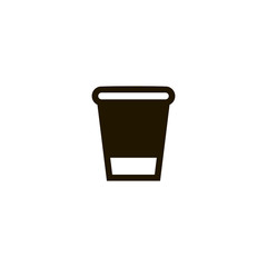 Obraz na płótnie Canvas coffee cup icon. sign design