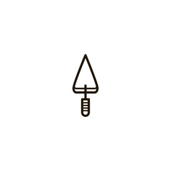 trowel icon. sign design