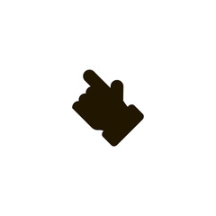 finger icon. sign design