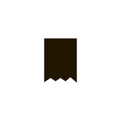 pennant icon. sign design