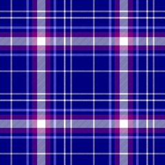 check diamond tartan plaid scotch fabric seamless pattern texture background - royal blue, purple, violet and white color