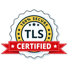 TLS Certified label illustration