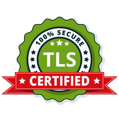 TLS Certified label illustration