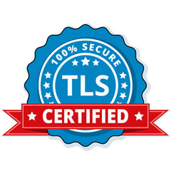 TLS Certified label illustration