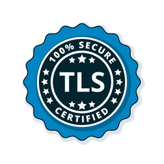TLS Certified label illustration