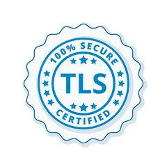 TLS Certified label illustration