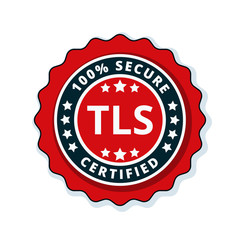 TLS Certified label illustration