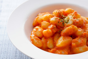 ニョッキのトマトソース