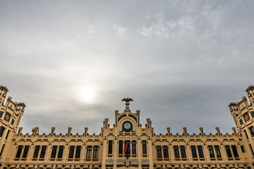 Naklejka premium North Station in Valencia