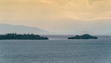 Zelfklevend Fotobehang Lake Kivu, Rwanda Africa © Cmon