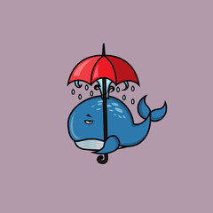 Sad whale