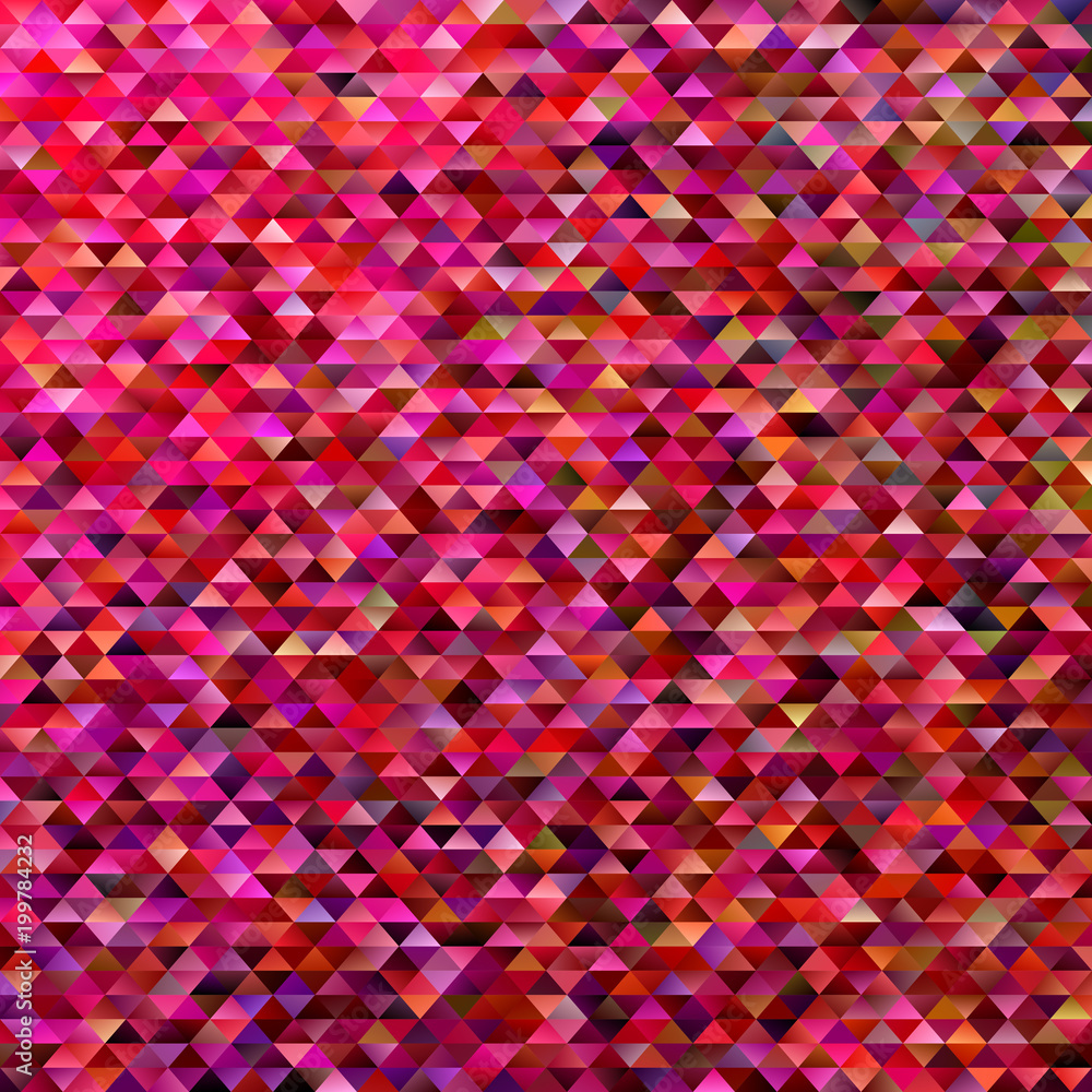 Poster abstract mosaic triangle tile background - trendy gradient mosaic vector illustration