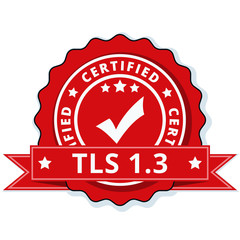 TLS 1.3 Certified label illustration