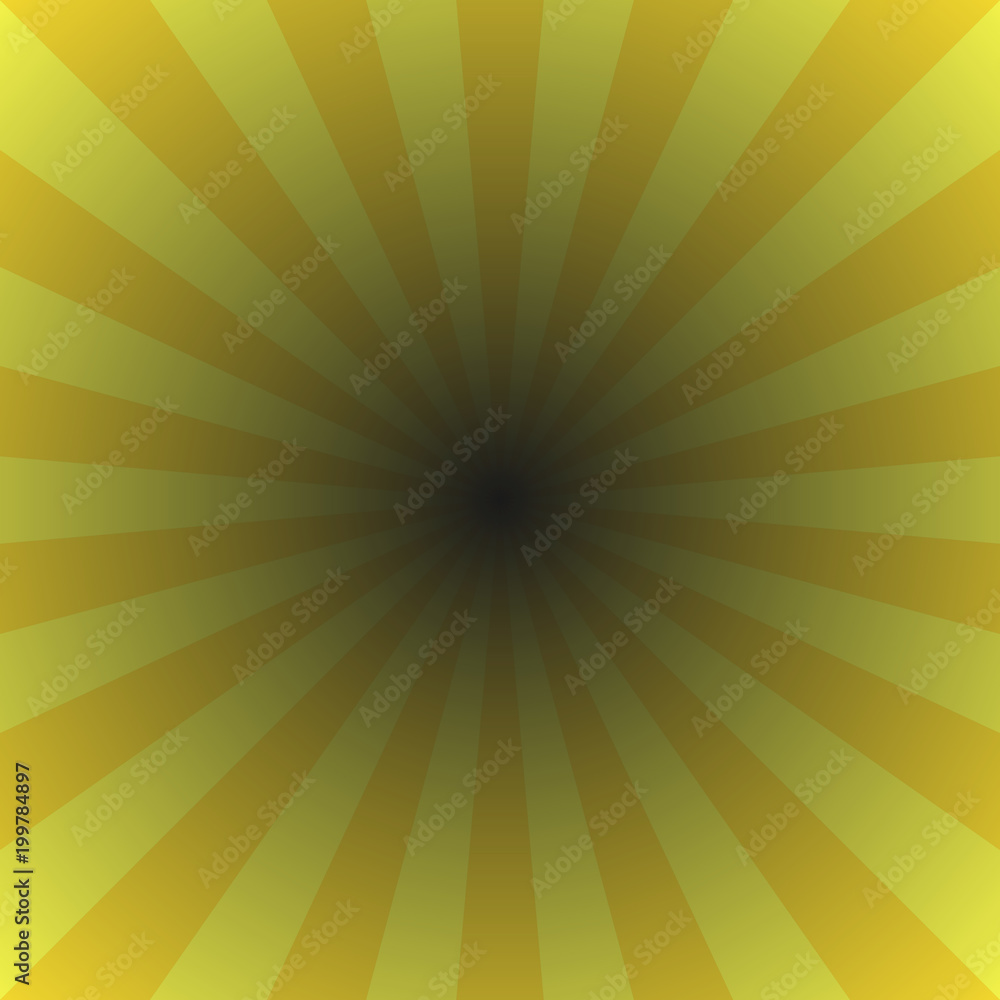 Poster gradient abstract dynamic star burst background - hypnotic vector graphic with radial rays