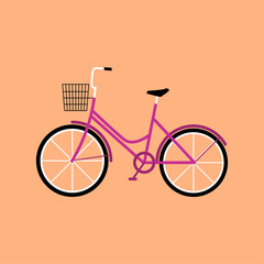 Fototapeta na wymiar Bicycle Vector Template Design Illustration
