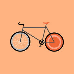 Bicycle Vector Template Design Illustration