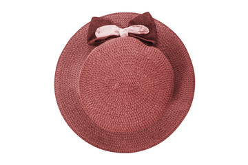 Hat on a white background