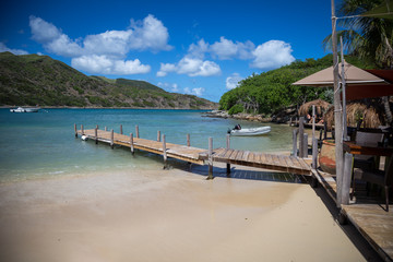 Stop at Pinel Island during our vacation