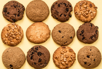 different kinds of homemade cookies