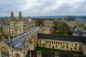 Fototapeta na wymiar All Souls College,Oxfordshire, England