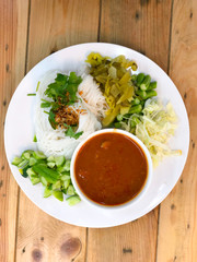 curry rice noodle