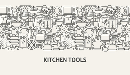 Kitchen Tools Banner Concept