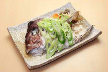 鯛の酒蒸し