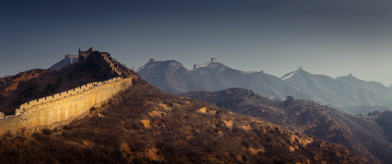 Jinshanling Great Wall of Ming Dynasty in Hebei province, China.