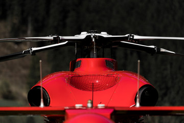 Red helicopter - detail © phokrates