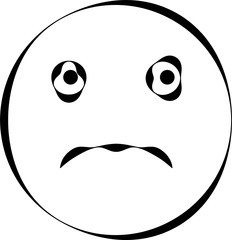 Sad Icon, Sad Face Icon