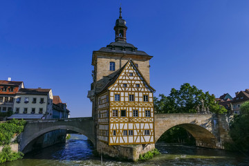 Obraz premium Old Town Hall in Bamberg, Germany