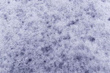 wet white snow texture, background.