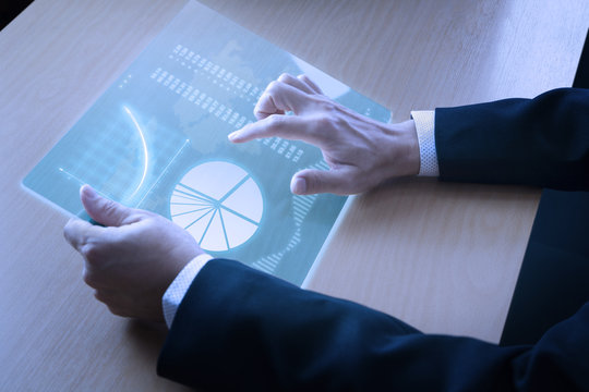 Modern business information analysis on mobile device