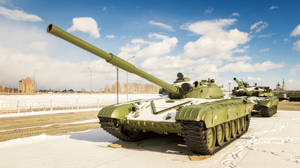 боевой советский танк