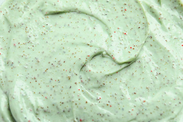 Fototapeta premium Texture of natural scrub, closeup
